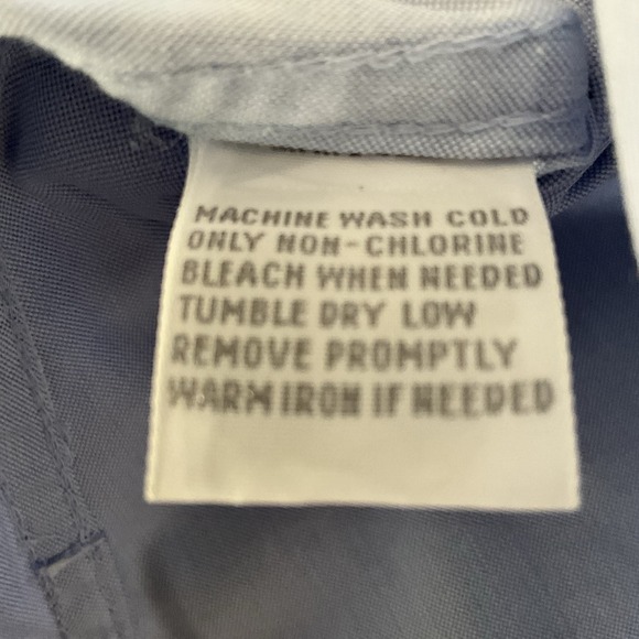 Foxcroft Non-Iron Fitted Sleeveless Blouse Top Blue Size 10 - Picture 4 of 7